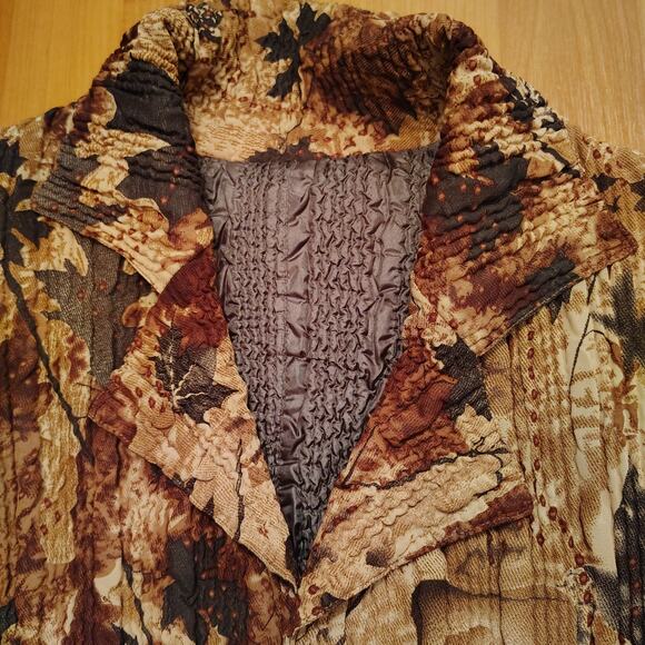 UbU Handcrafted Jacket & Shell Set – Fall Leaves Palette – Size Small - Picture 5 of 14